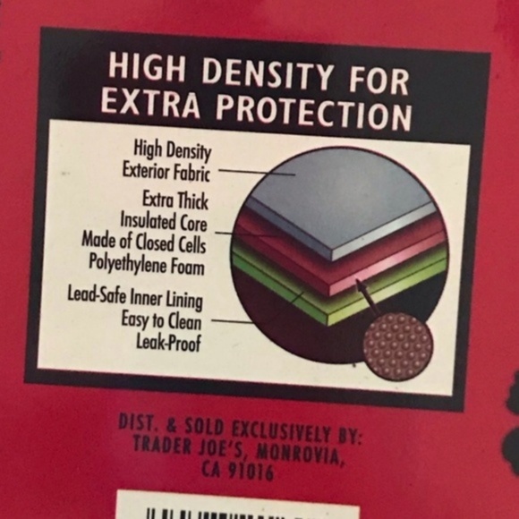 FABULOUS NWT Trader Joe's XL 7 Gallon ♻️Tote Bag - Picture 5 of 8